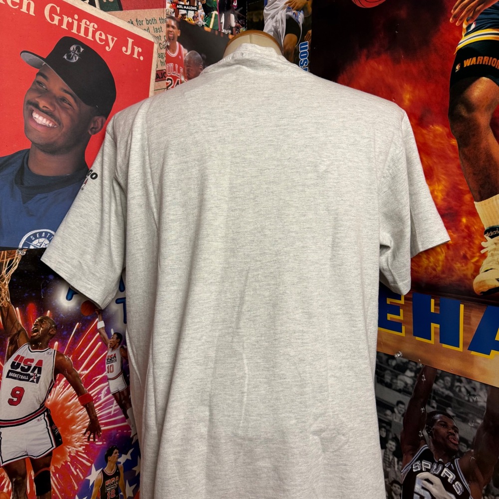Vintage 90s Chicago Bulls Slammin‎ T Shirt Basketball Graphic Tee Mens Sz Large - Picture 5 of 7